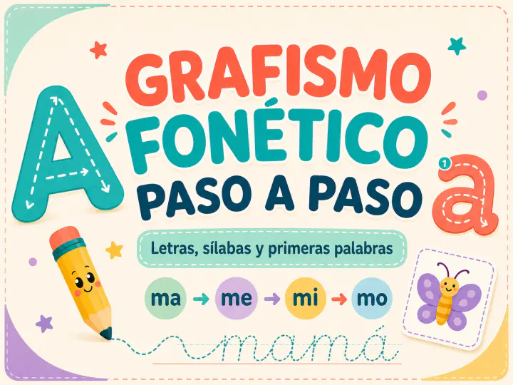 Portada del PDF principal Grafismo Fonético Paso a Paso