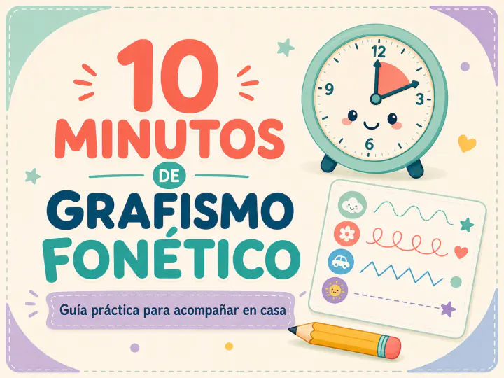 Portada del bono 10 Minutos de Grafismo Fonético